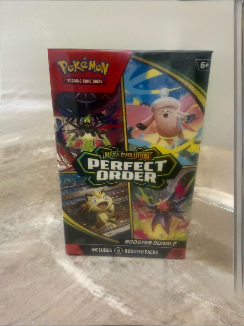 Pokemon MEGA EVOLUTION PERFECT ORDER BOOSTER BUNDLE